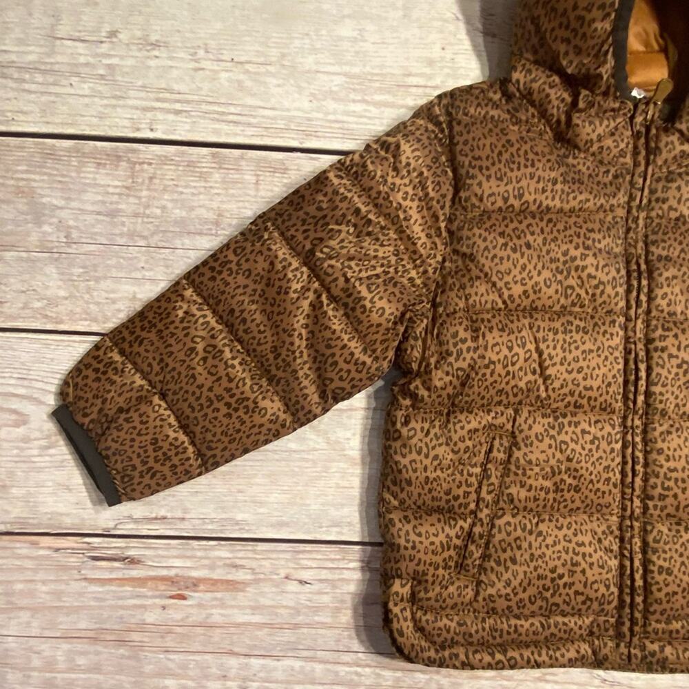 📌GAP • Leopard • Puffer • Jacket - Picture 3 of 7